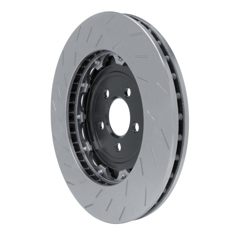 Dodge Challenger Brake Rotor (1) - Front - R1 Concepts - Hi-Carbon Alloy GEOMET Coated Rotor - Slotted - `15-`20